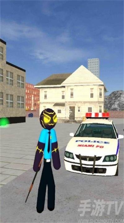 火柴人繩索英雄黑豹警官