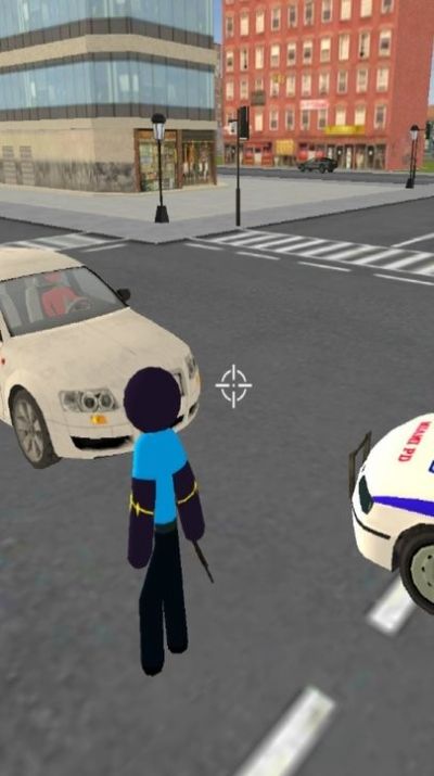 火柴人繩索英雄黑豹警官截圖
