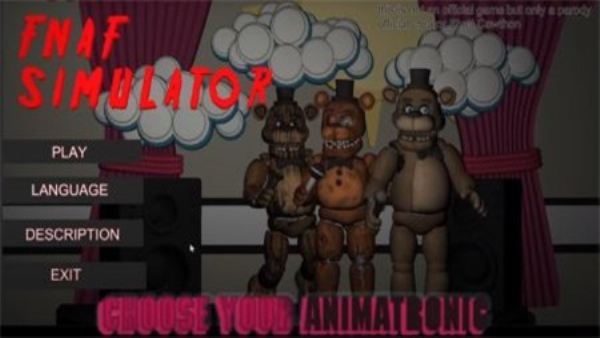 Fnaf模擬器漢化截圖