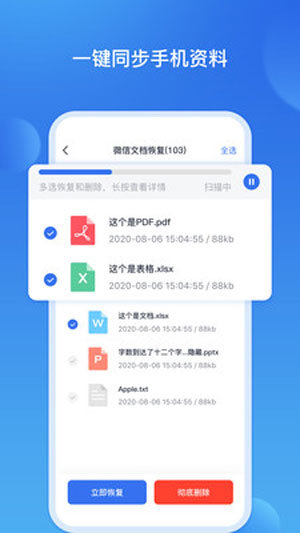數據恢複王軟件截圖