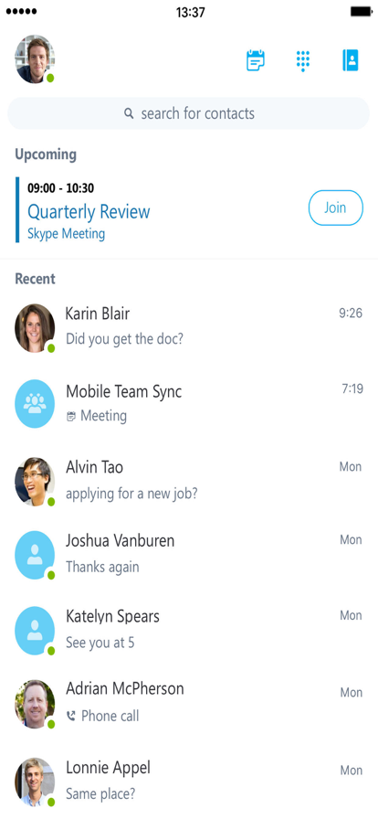 skype2024安卓版截圖