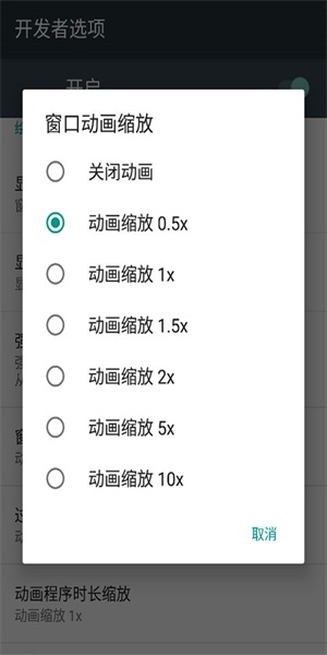 開發者選項安卓版